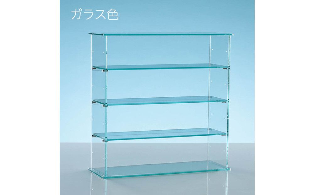 アクリルコレクションケースEタイプ W45cm×D16cm×H45cm 川崎市自社工場一貫生産品 1台[ガラスカラー] 141305_MH12VC02