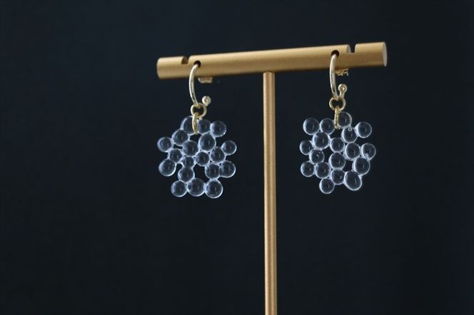 159-2053-07　《アイシクル》サージカルステンレス フープスタッドピアス【 神奈川県 大磯町 レディースジュエリー ファッション小物 誕生日 お祝い ギフト 贈り物 ファッション 】