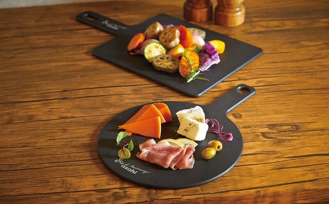 [ ミクロまな板 (L) (M) (S) セット 黒 ] アサヒ軽金属 