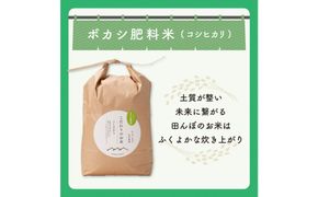 北本農場のお米令和8年度産コシヒカリ精米5kg 有機肥料（ボカシ肥料）で育てたお米 172111_AZ004