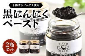 健康志向の方におすすめ！にんにく本来の甘みを味わうことができる逸品です。 黒にんにくペースト 2瓶セット にんにく ニンニク 野菜 甘み フルーティー 無添加 ガーリック 薬味 自然発酵 熟成_S021-0014
