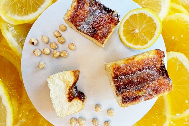 レモンとプラリネのチーズケーキ｜チーズケーキ [2320]