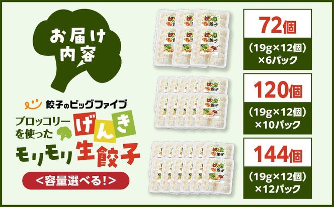 ＜容量選べる！＞げんきモリモリ生餃子　K027-010_SKU