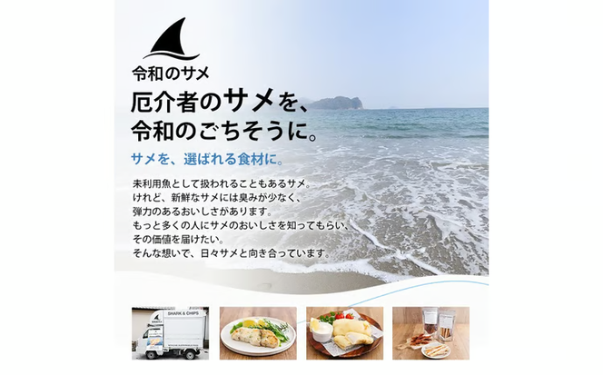 サメ フライ (計800g・4個入200g×4袋) 鮫 惣菜 魚 簡単調理 冷凍 おかず おつまみ 冷凍食品 魚介 【RW-01】【令和のサメ】