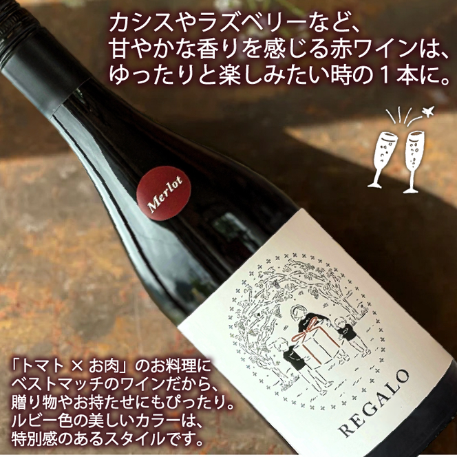 -大船渡で造るワイン- 赤白ワイン（メルロ / ピノ・グリ）2本セット 辛口 赤 白 750ml スリーピークスワイナリー  おつまみ ワイン ワインセット wine wainn ボルドー チーズ グラス 国産 大船渡  辛口ワインギフト 贈答品 贈り物 お土産 土産 手土産  [suripikusu012]