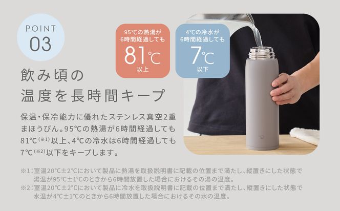 象印 ステンレスマグ SUDA100-AM フロストブルー 272183_AK190VC02