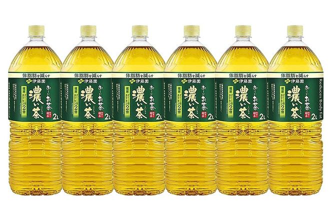 《定期便2ヶ月》お～いお茶濃い茶＜2L×6本＞【1ケース】伊藤園|10_itn-090602