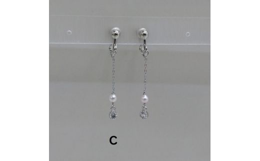 15-10伊勢志摩あこや本真珠イヤリング(カプセルパール)A