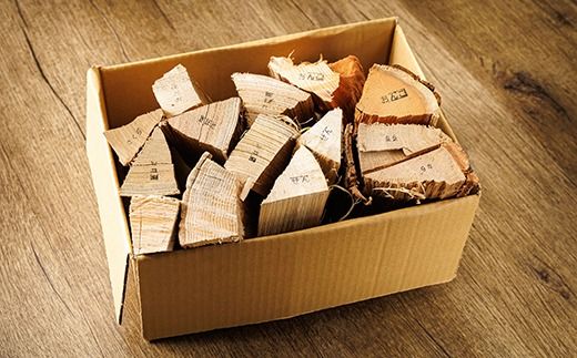 樹種別 薪 お試しセット 2kg｜ 北海道産 道東産 広葉樹 木の皮 焚き付け 用 薪 焚き火 初心者 ソロキャンプ キャンプ 1万円以下 10000円未満 北海道 釧路町 釧路超 特産品