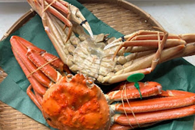 間人漁港仲買人の丸友鮮魚三代目・自慢の間人ガニ≪茹で≫[1匹  900~1kg]　MG00009