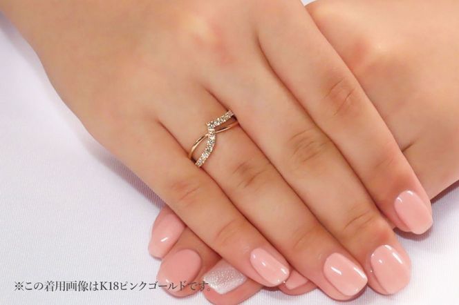 【選べる地金 PT(プラチナ)/K18イエローゴールド/K18ピンクゴールド】ダイヤモンドリング KT-1221  指輪 ダイヤモンド リング ジュエリー ダイヤ PT 18金 品質保証書付 山梨 富士吉田