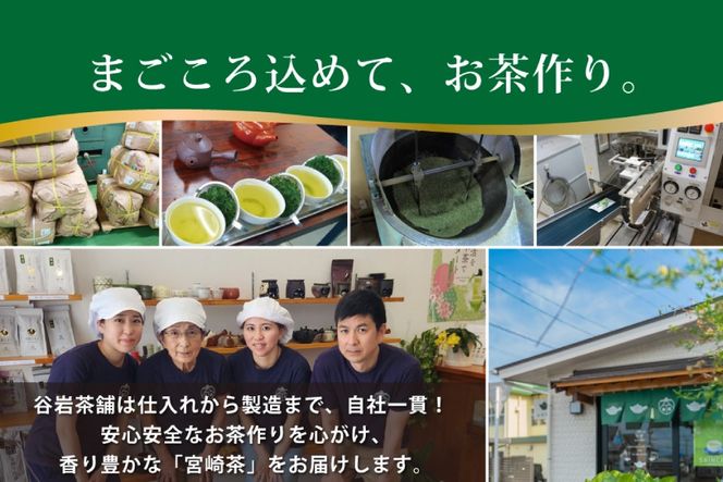 茶 特撰 みやざき茶 3本 セット [谷岩茶舗 宮崎県 日向市 452061728] 詰め合わせ 飲み比べ 煎茶 釜炒り ほうじ お茶 香り 和菓子 茶葉