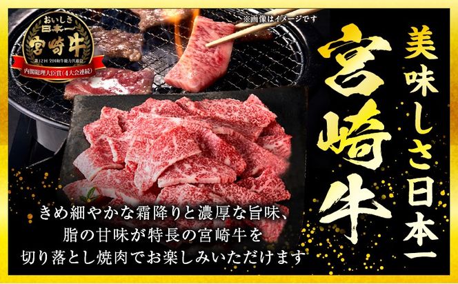 宮崎牛 切落し焼肉1kg（500g×2）