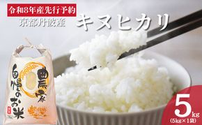 令和8年産 京都丹波産キヌヒカリ 5kg 米 お米 新米 南丹市 京都