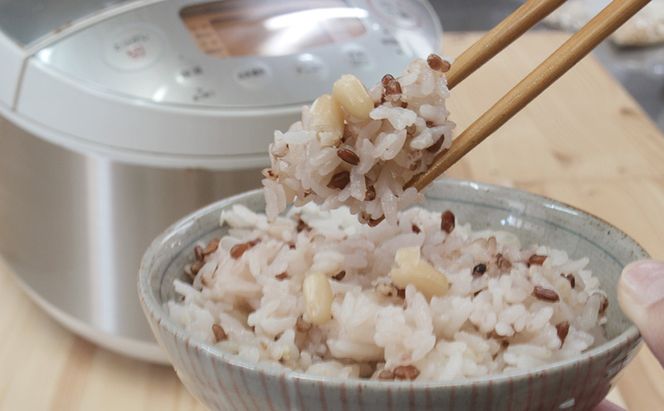 玉野五穀ブレンド「紅白」1か月分（30個入り） 雑穀 国産 