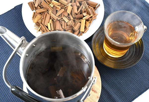 焙煎玄米粉とマコモ茶