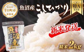 【令和7年産】 魚沼産 コシヒカリ 2kg 精米 農家のこだわり 新潟県 十日町市 お米 こめ 白米 コメ 食品 人気 おすすめ 送料無料 ご飯 ブランド米 銘柄米