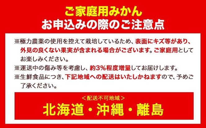 家庭用 完熟 有田みかん 5kg+250g （傷み補償分）【光センサー選果】池田鹿蔵農園@日高町（池田農園株式会社）《11月中旬-1月下旬頃出荷》和歌山県 日高町 訳あり わけあり みかん【配送不可地域あり】---wsh_idn285_11c1g_25_16000_5kg---