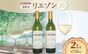 白ワイン Liaison 2種 飲み比べ 720ml 各1本 計2本 セット 辛口 やや甘口 フルボトル 甲州 サンセミヨン シャルドネ 日川中央葡萄酒 山梨県 笛吹市 177-7-18