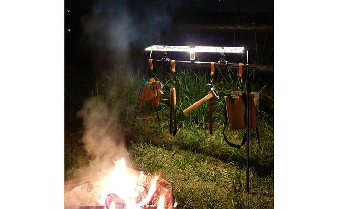 ゴールゼロ用シェード　ホールドギアラック　1個　アウトドア　川崎市自社工場一貫生産品【ペイズリー】 141305_MH16VC01