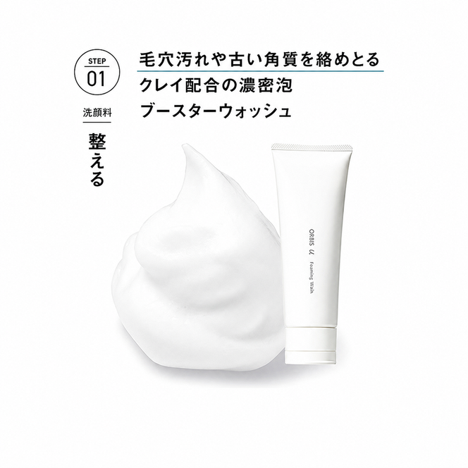 洗顔 オルビスユー フォーミングウォッシュ 医薬部外品 オルビス 洗顔フォーム 洗顔料 エイジングケア スキンケア 化粧品 コスメ 美容