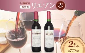 赤ワイン Liaison 2種 飲み比べ 720ml 各1本 計2本 セット 辛口 ミディアムワイン フルボトル ベリーA 甲斐ノワール メルロー 日川中央葡萄酒 山梨県 笛吹市 177-7-19