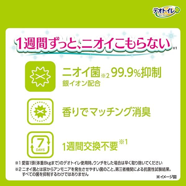 デオトイレ 消臭・抗菌 シート ナチュラルガーデン 20枚×4 デオクリーン オシッコ汚れ おそうじ ウェットティッシュ (50枚×3個P)×2 ペットシーツ ペットシート トイレ 猫 猫用トイレ ユニ・チャーム
