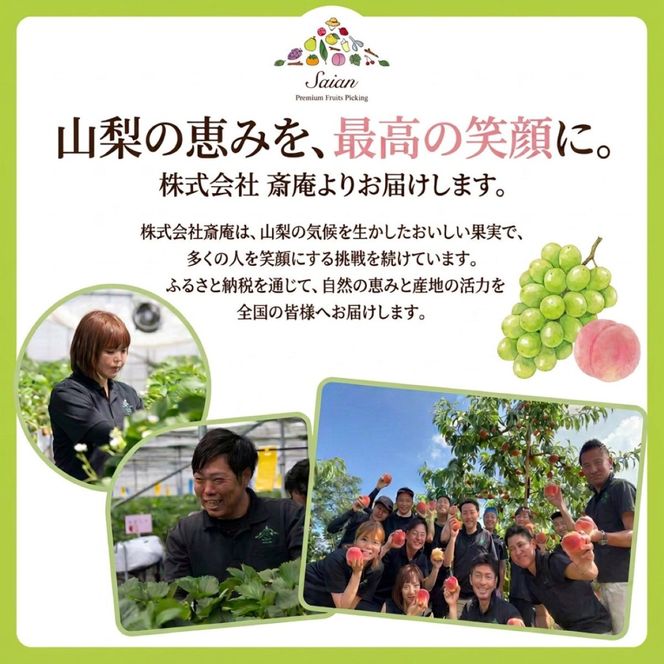 【2027年先行予約】【山梨県都留市ふるさと納税】クール便配送　山梨県産シャインマスカット約1.2kg(2～3房)　HD001