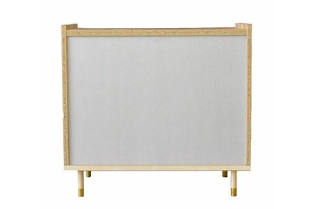 ヴァロ 80キャビネット ドア【 収納 テレビ台 コンパクト 真鍮取っ手 真鍮つまみ 脚先真鍮色仕上げ 開梱設置 梱包材引き取り 完成品】(H062287)
