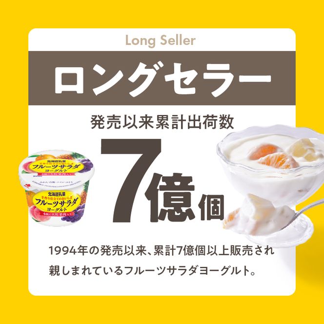 函館市 フルーツサラダヨーグルト 24個_HD135-001