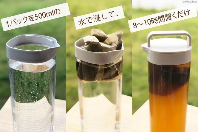 水出しコーヒー 40g 3パック [会染焙煎工房 長野県 池田町 48110674] 珈琲 お手軽 水出し コーヒー パック 水出しアイスコーヒー