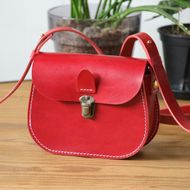 【レッド】SB-02 ミニショルダーバッグ  	Z132VC01