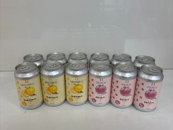 099H4972 クラフトビール 桃のエールとはっさくエール 12缶セット