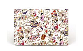 【文庫屋大関】パーソナルホルダー　ピエロ＜ソワレ＞【皮革工芸品】 民芸品 雑貨 日用品 文房具 革小物 革製品 ファイル ケース 