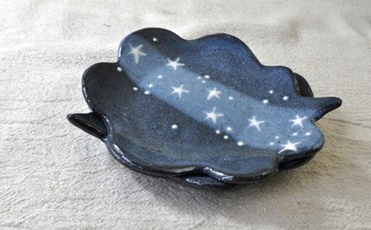 吹き出しの皿 星空 2枚セット【716】_HA1720