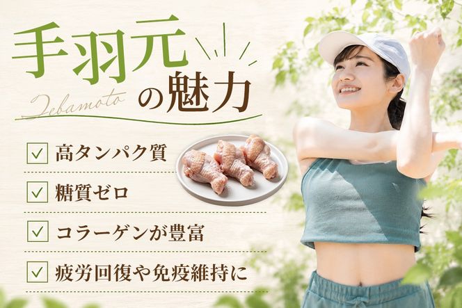 佐賀県ブランド鶏 ありたどり 手羽元 2kg×1袋【ブランド鶏 ありたどり 鶏肉 ジューシー やわらかい うまみ から揚げ 揚げ物 煮物 焼き物 蒸し物 安心品質】(H122152)