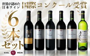 国際ワインコンクール受賞6本セット  エーデルワイン 【627】