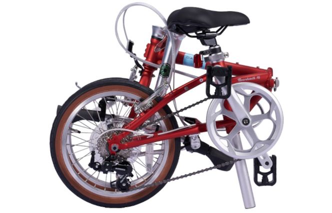 099X405 DAHON Boardwalk 16 Matt Terracotta【自転車 完成品 組み立て不要 アウトドア サイクリング じてんしゃ 通勤 通学 新生活】