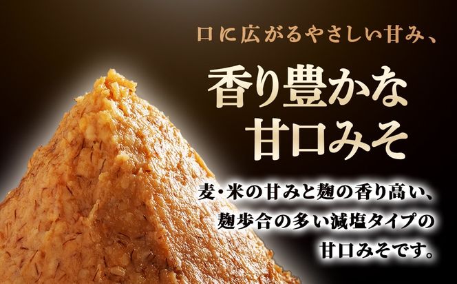 麦・米入り合わせ味噌パウチ900g 5個詰合わせ IKTBK005