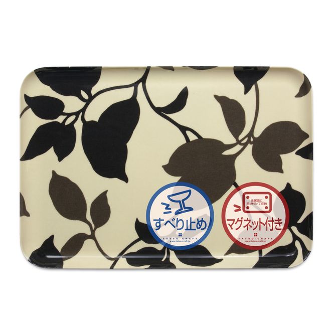 TATSU-CRAFT マグネットトレー L 39cm リーフ すべり止め付き ［Tk1131］ 303446_DA90843