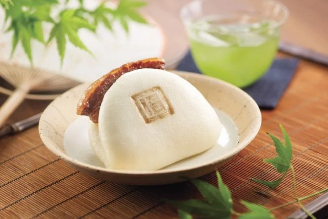 BJ011 岩崎本舗 【3回定期便】長崎角煮まんじゅう 10個入 (袋) [長崎県 島原市]