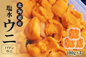 【先行受付】北海道産　世壱屋塩水ウニ（バフンウニ）300g_Y038-0146