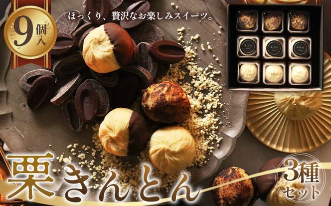 栗きんとん3種セット  [No.1124]