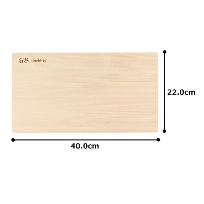 hinoki-to 東濃ひのき軽量まな板 40×22×1.5