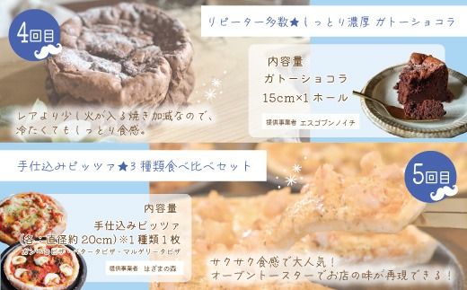 【5回定期便】男性一人暮らしさんのための 定期便 四万十市 四万十 高知 高知県 しまんと 鰹 かつお かつおのたたき 牛肉 ハンバーグ 煮込み 四万十牛 ピザ ピッツァ ガトーショコラ 冷凍 食パン パン 25-0018