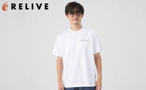 【数量限定】リライブスポーツ/半袖/ホワイト（LLサイズ）【ファッション 服 Tシャツ カットソー 衣料 トップス 女 男 スポーツ ゴルフ ウェア アウトドア 仙台市 リラックス カジュアル シンプル トレンド 春 夏 秋 冬 メンズ レディース ユニセックス】 041009_ES002VC05