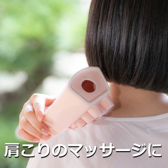 【萬古焼（ばんこやき）】いろいろ使えて便利、昔懐かし陶枕（トウチン）ピンク　陶器製の枕・陶枕（とうちん）冷凍庫で冷やして熱冷まし枕、 マッサージに、夏のゴロ寝枕に　（愛称：トウチンカアチン）-[A138-2]