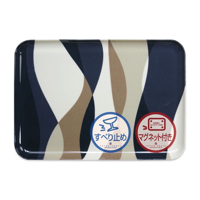 TATSU-CRAFT マグネットトレー M 33cm ウェーブ すべり止め付き ［Tk1072］ 303446_DA90810