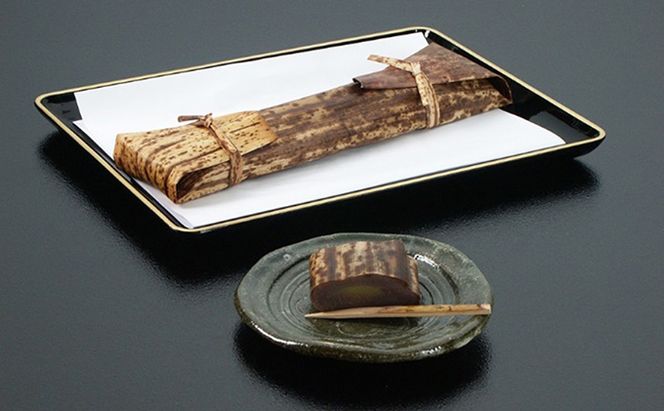 自家製栗蒸しようかん（2本入り） 和菓子 羊羹 