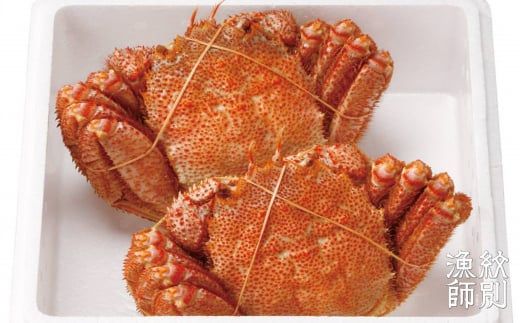 46-3 【北海道産】海明け毛がに姿 2尾計約1.0kg【期間限定5月18日まで受付予定】(冷蔵便)